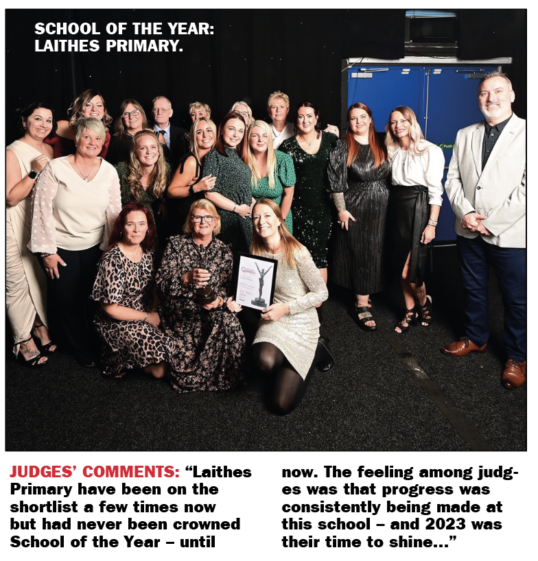 Proud of Barnsley 2023: School of the Year Laithes Lane Primary